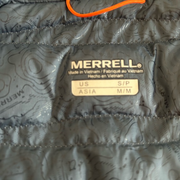 Merrell Light Blue Puffer Vest - Picture 6 of 9